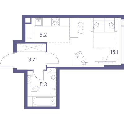 Студия-квартира