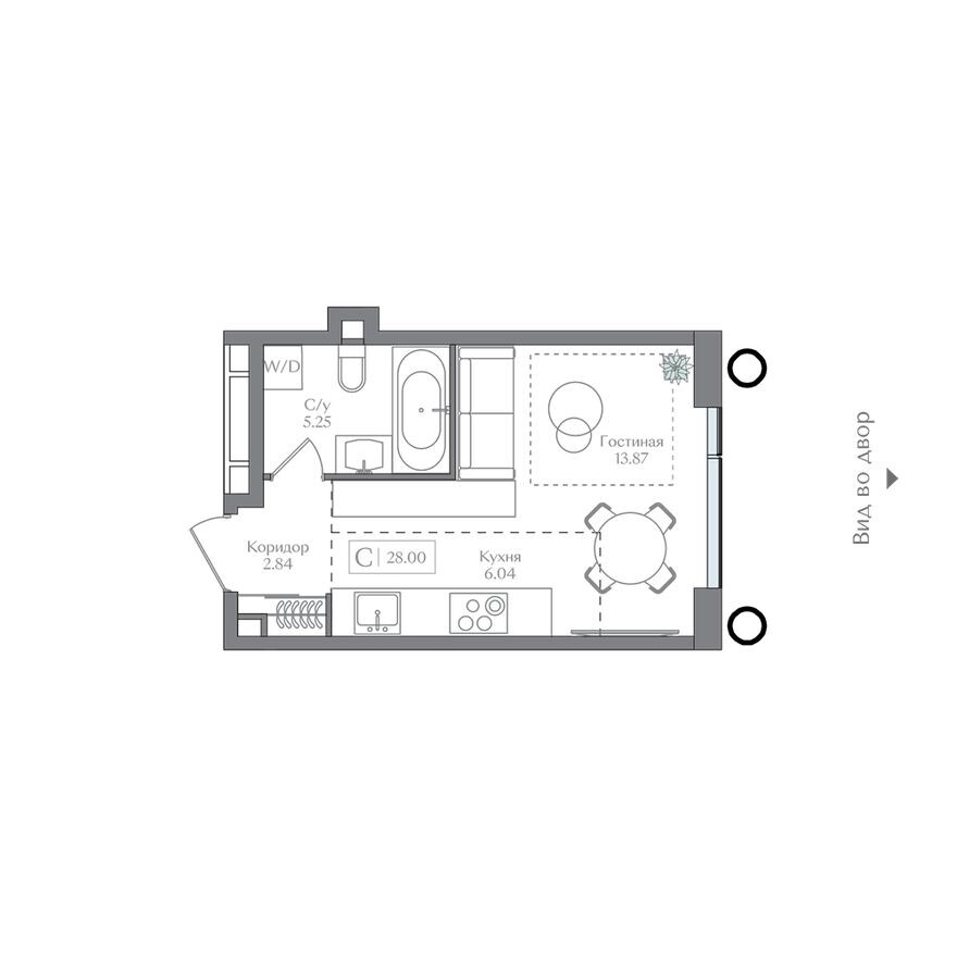 Студия-квартира