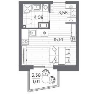 Студия-квартира