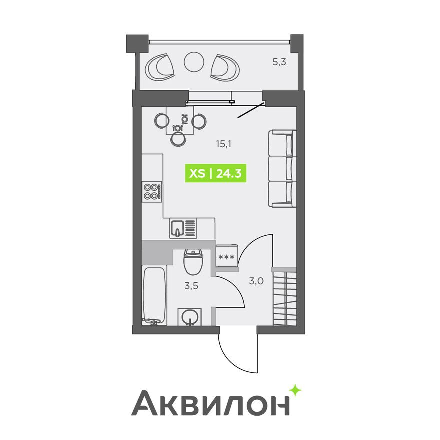 Студия-квартира