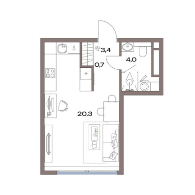 Студия-квартира