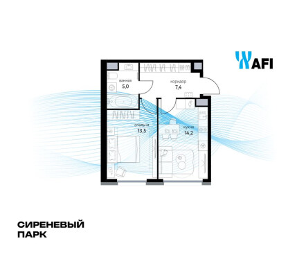 1к. квартира