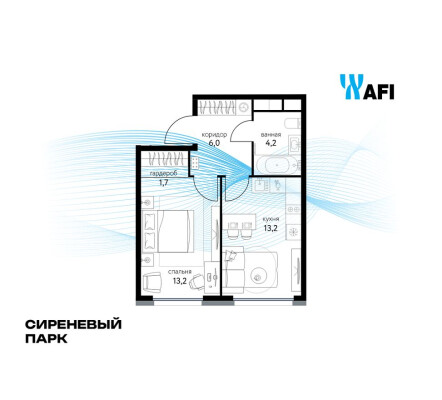 1к. квартира