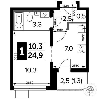 Студия-квартира