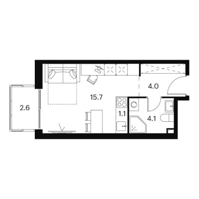 Студия-апартаменты