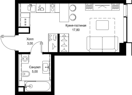 Студия-квартира