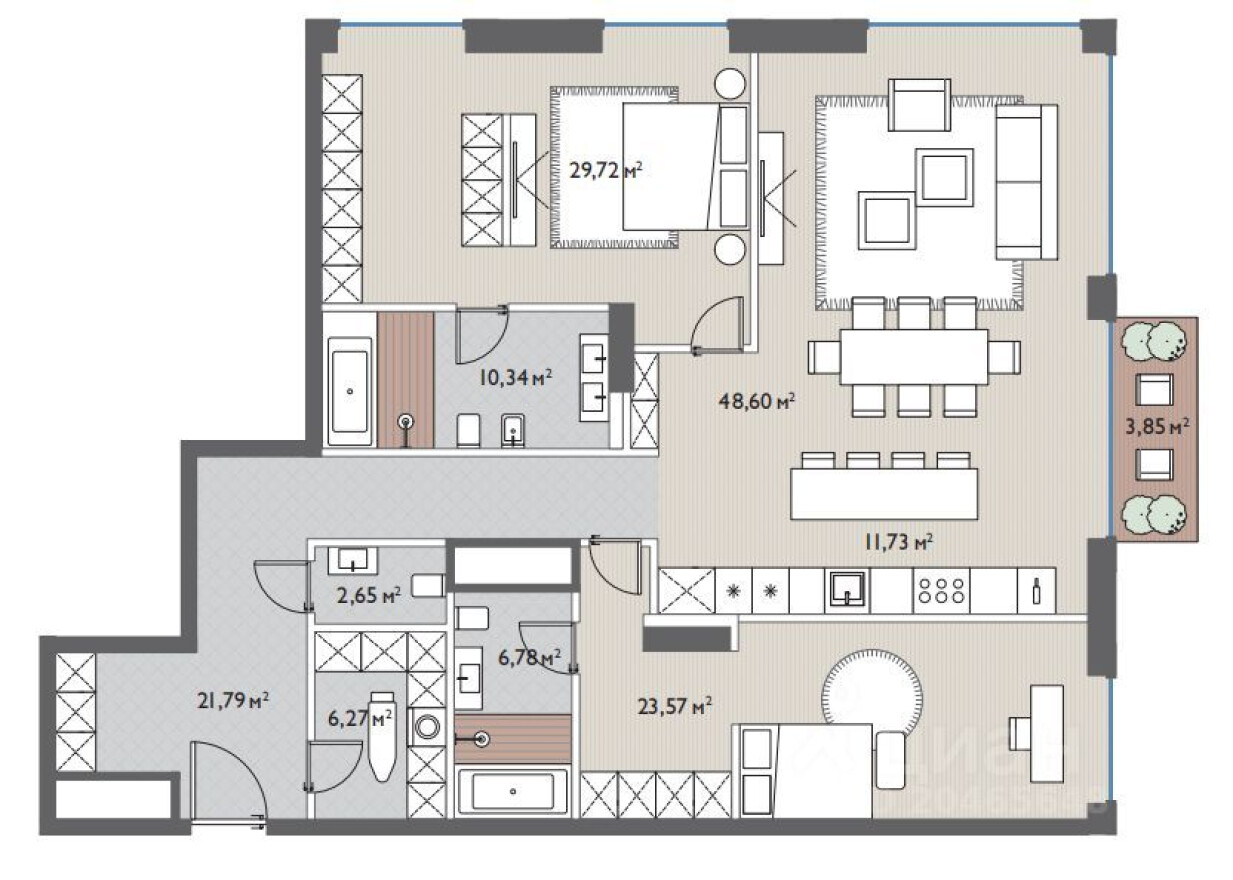 2к. квартира