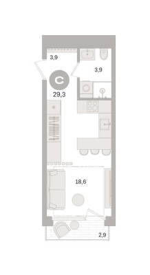 Студия-квартира