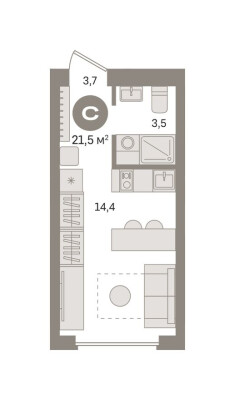 Студия-квартира