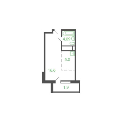 9к. квартира