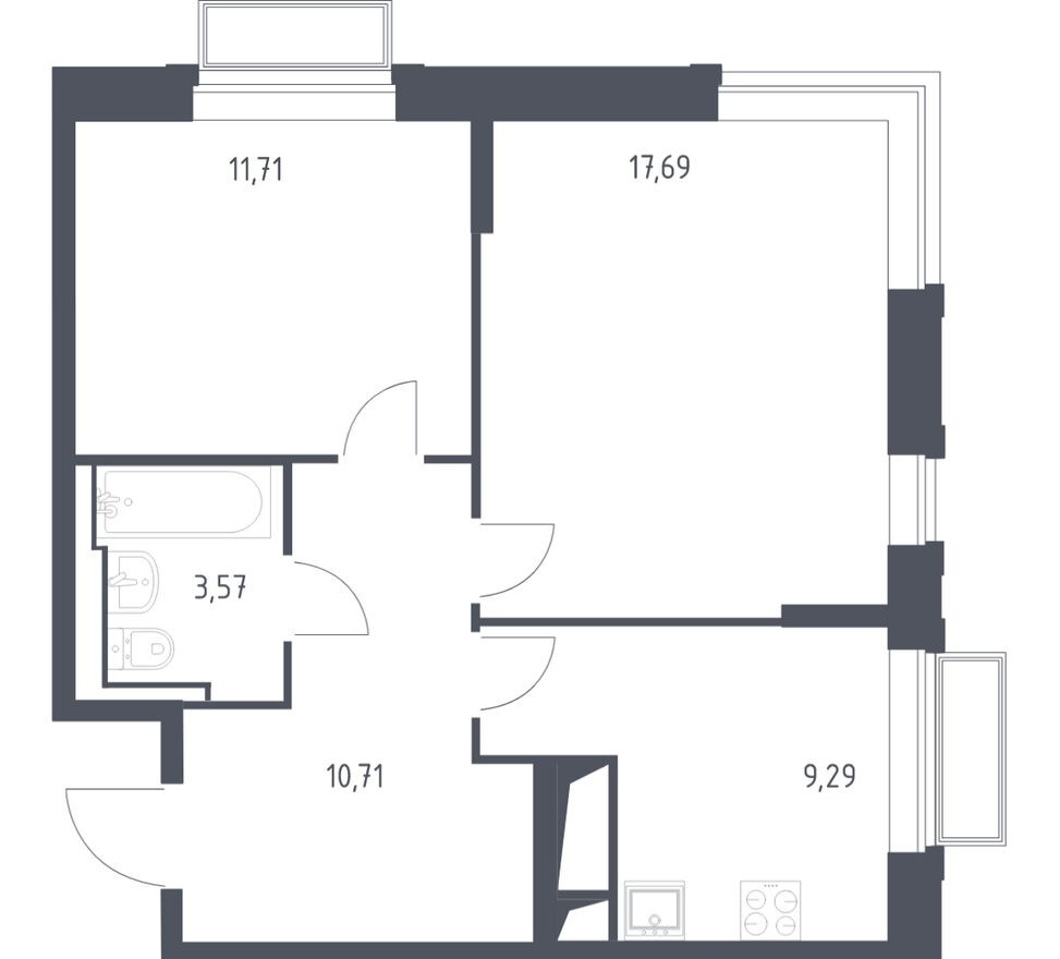 2к. квартира