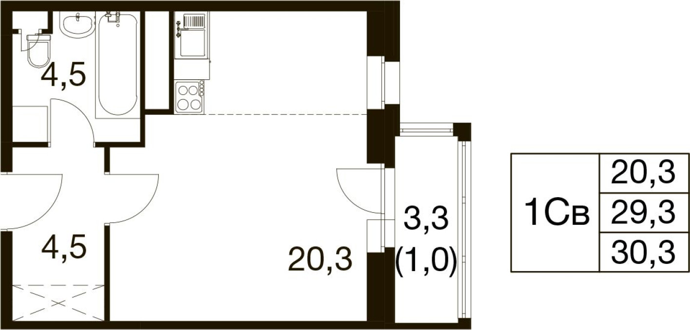Студия-квартира