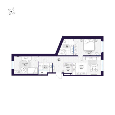 2к. квартира