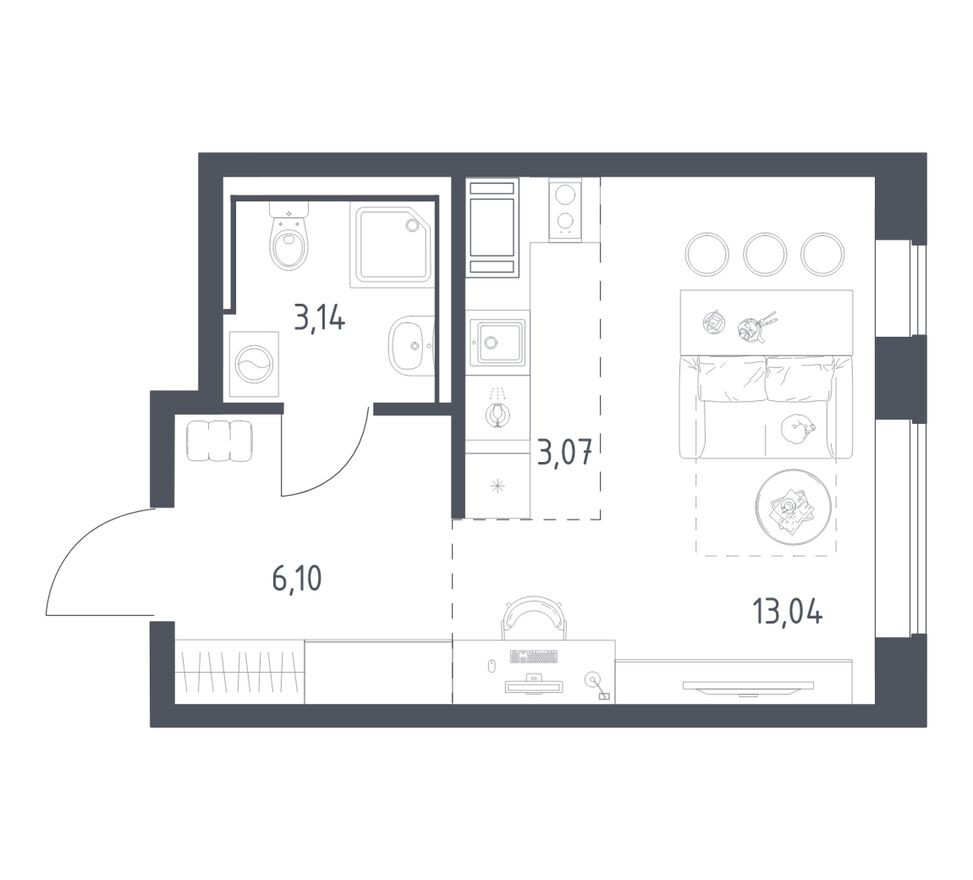 Студия-квартира