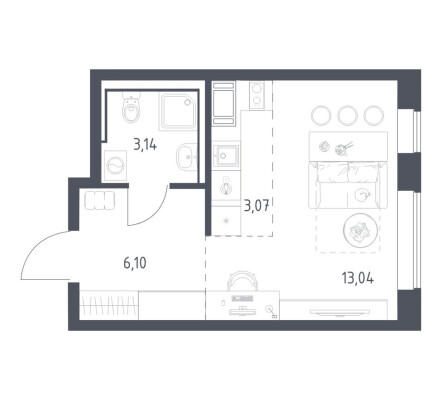 Студия-квартира