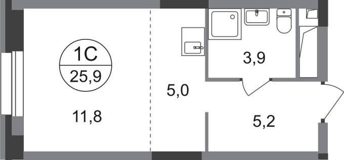 Студия-квартира