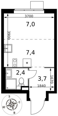 Студия-квартира