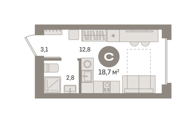Студия-квартира