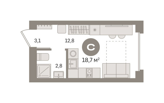 Студия-квартира