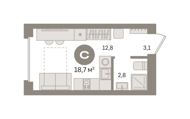 Студия-квартира