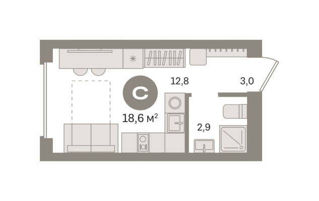 Студия-квартира