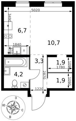 Студия-квартира