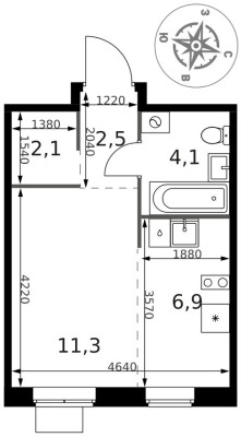 Студия-квартира