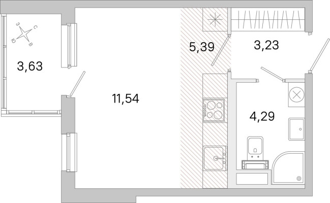 Студия-квартира