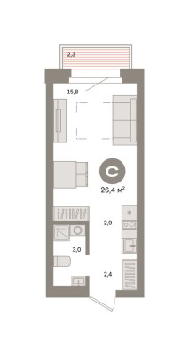 Студия-квартира