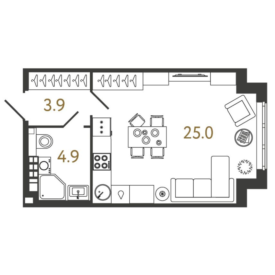 Студия-квартира