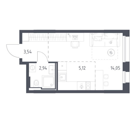 Студия-квартира