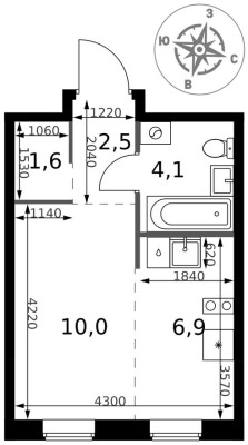 Студия-квартира
