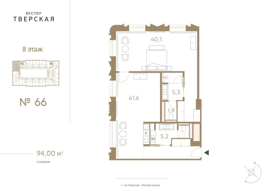 1к. апартаменты