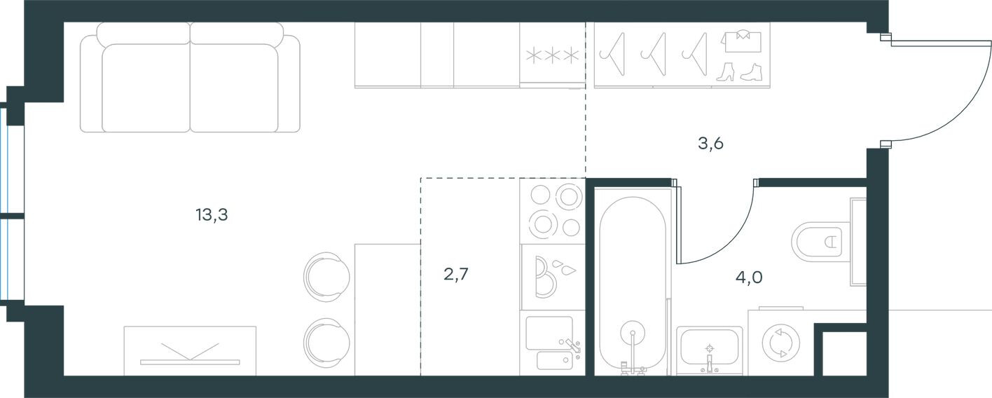Студия-квартира