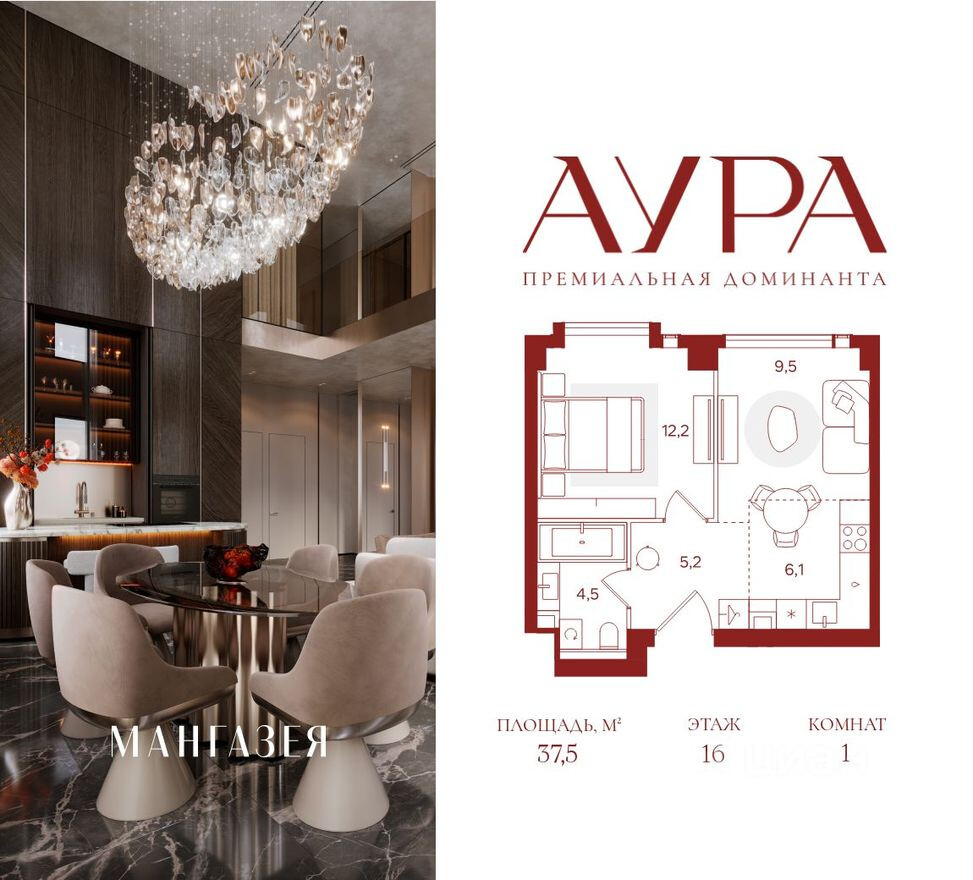 1к. квартира