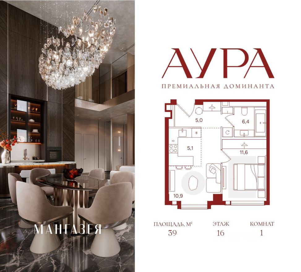 1к. квартира