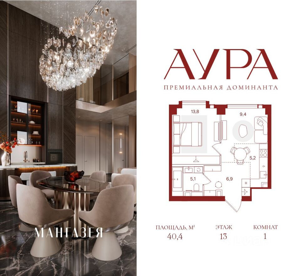 1к. квартира