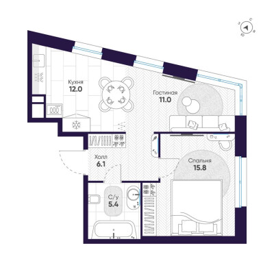 2к. квартира