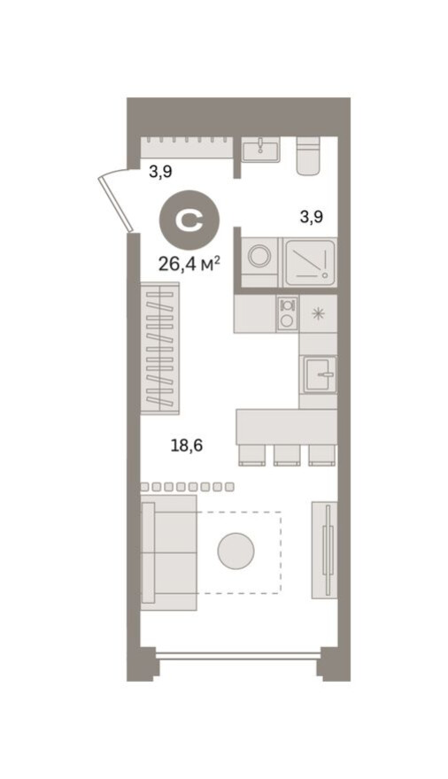 Студия-квартира