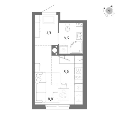 Студия-квартира