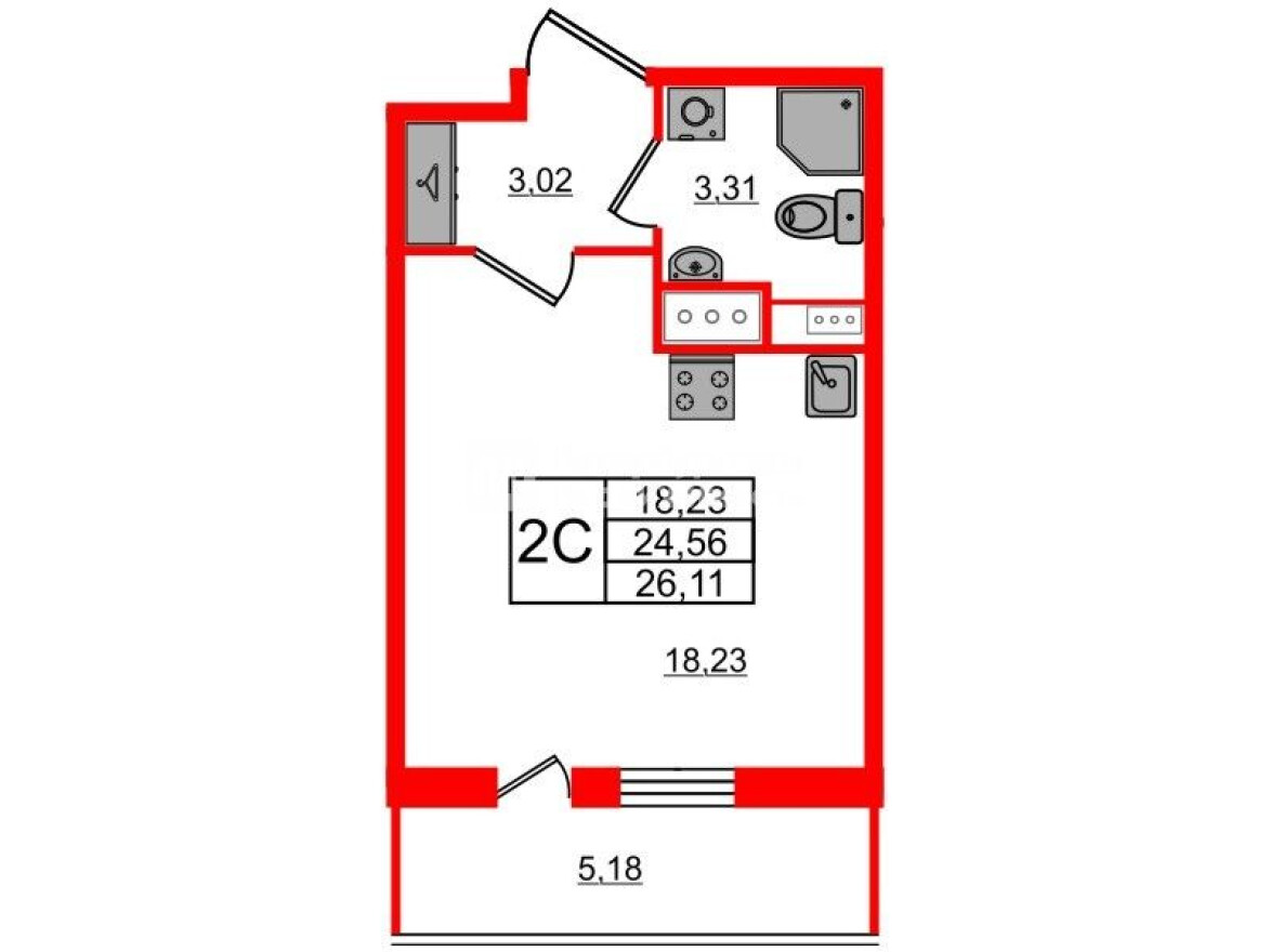Студия-квартира