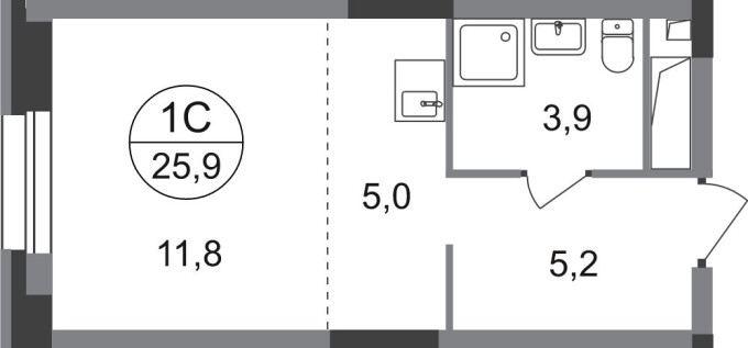 Студия-квартира
