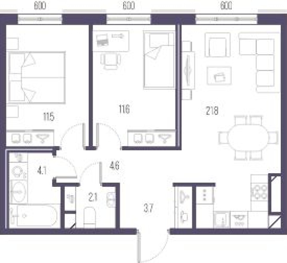 2к. квартира