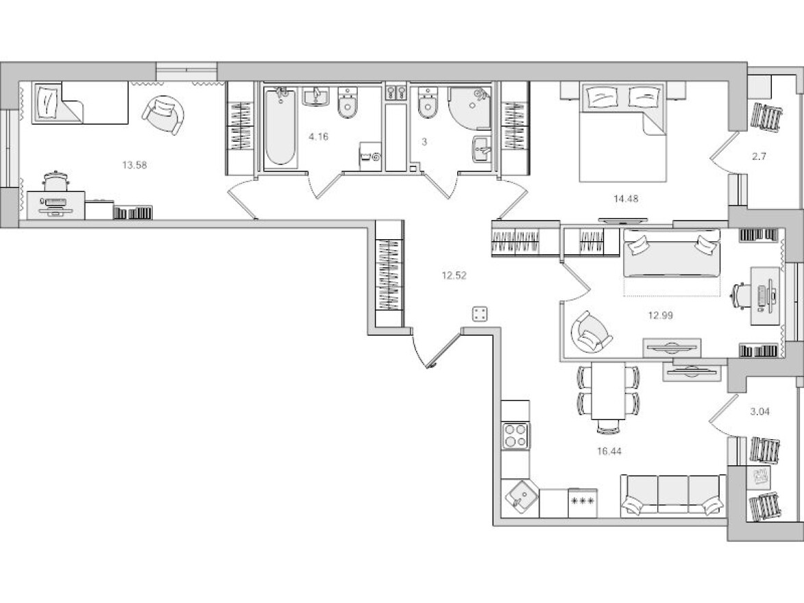 4е квартира