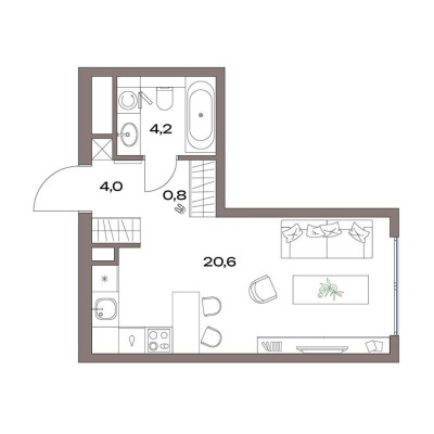 Студия-квартира