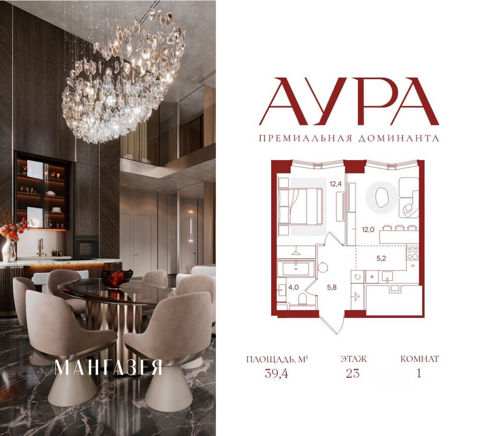 1к. квартира