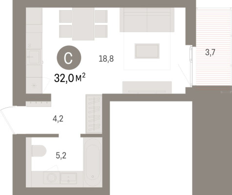 Студия-квартира