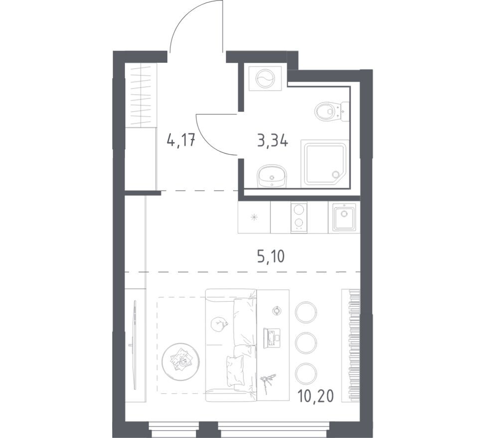 Студия-квартира