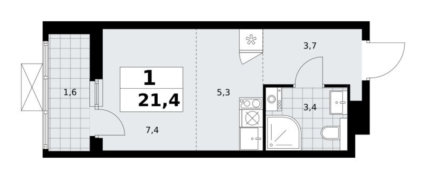 Студия-квартира