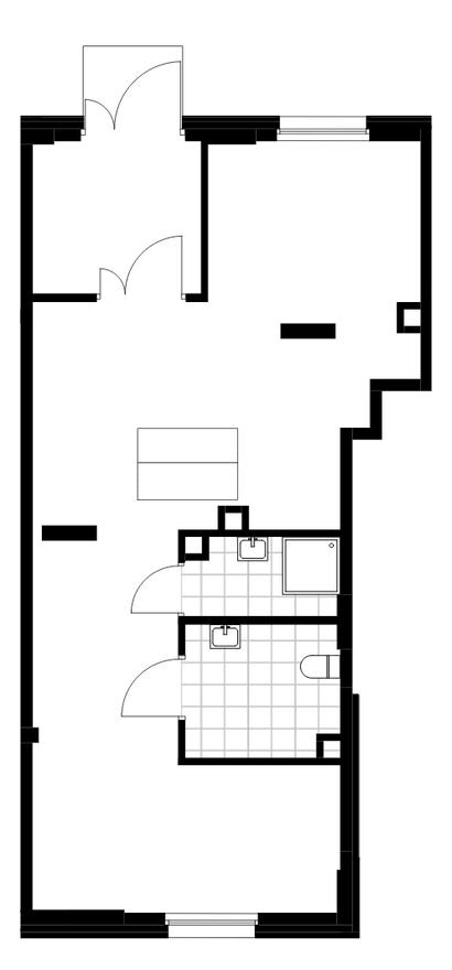 Планировка — Торговое помещение, 67.2 м²